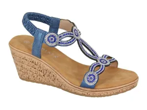 Cipriata L524C Womens Jewelled Slingback Sandal