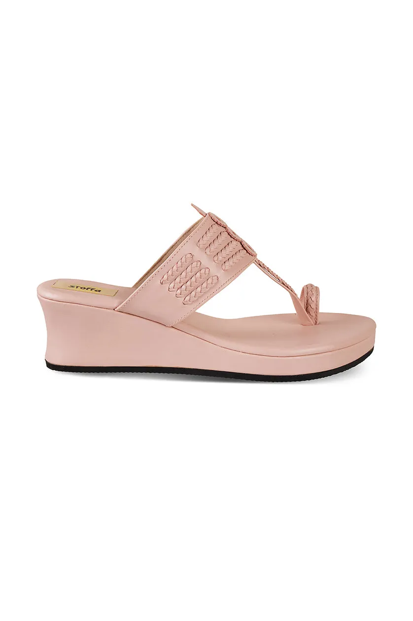 Classic Low K Wedge Taupe