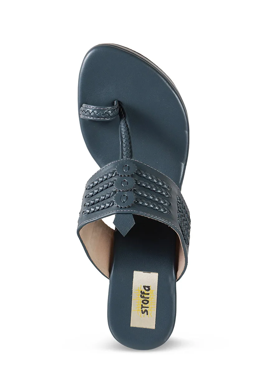 Classic Low K Wedge Taupe