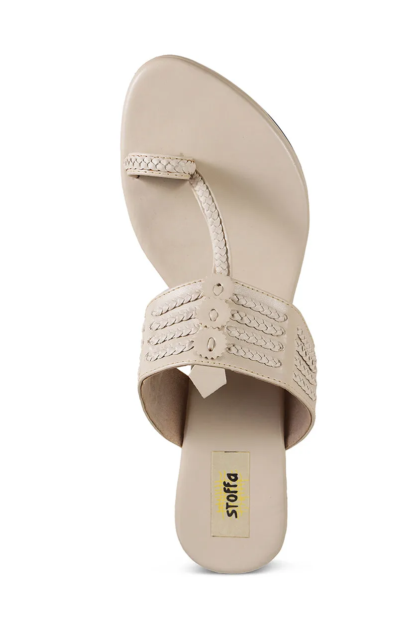 Classic Low K Wedge Taupe
