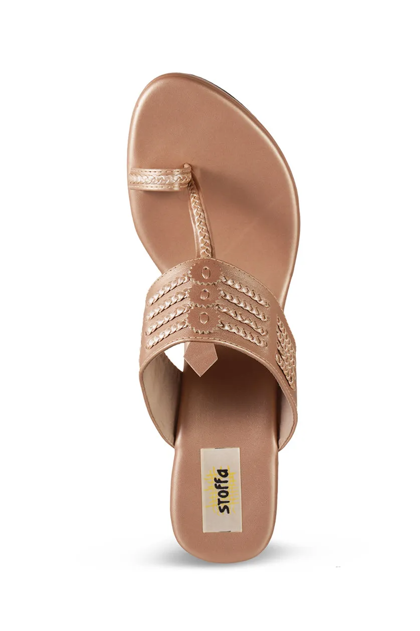 Classic Low K Wedge Taupe