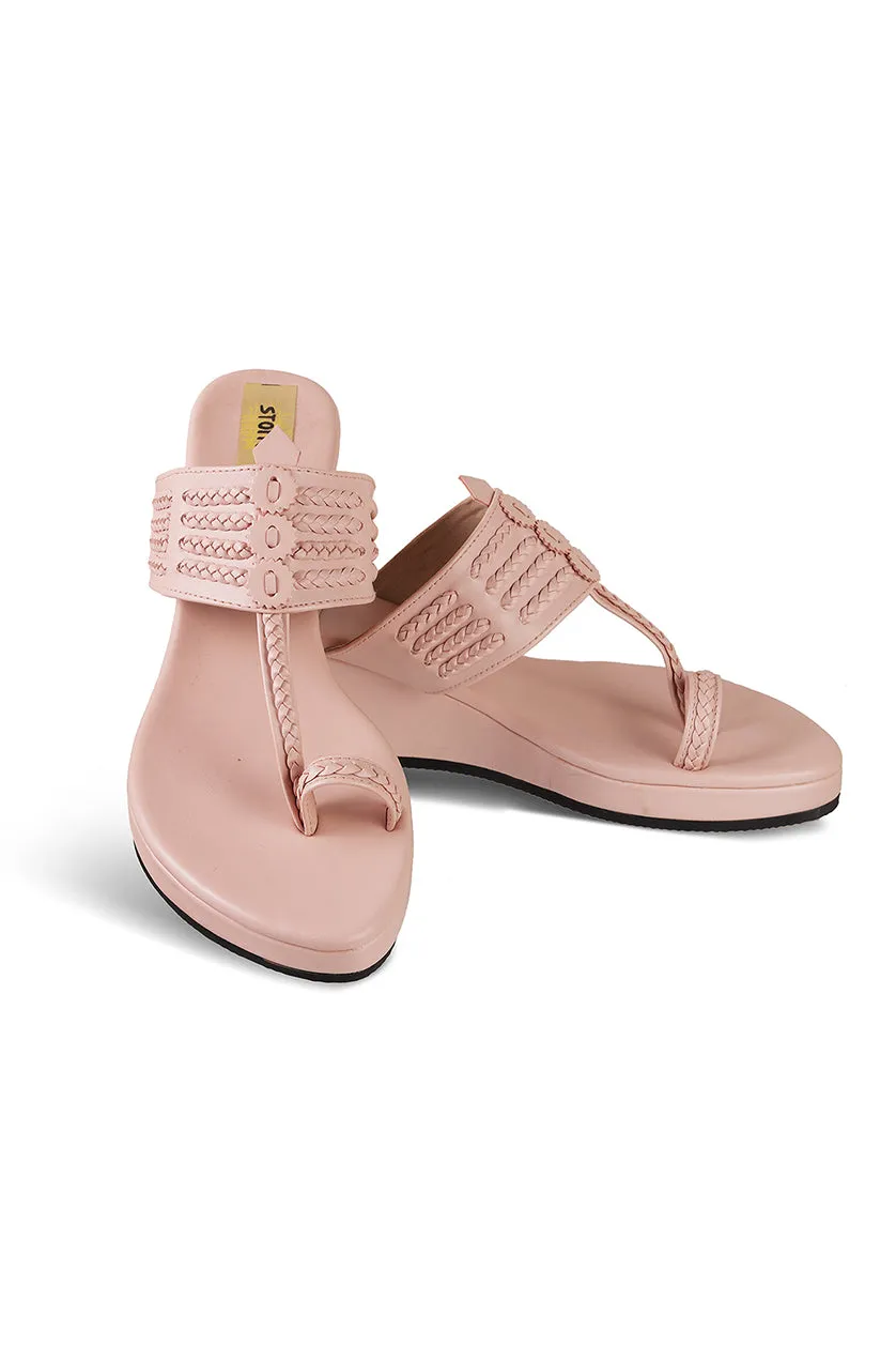 Classic Low K Wedge Taupe