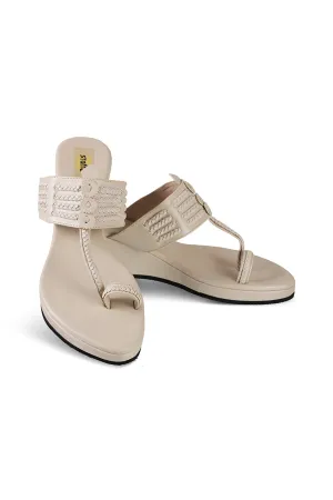 Classic Low K Wedge Taupe