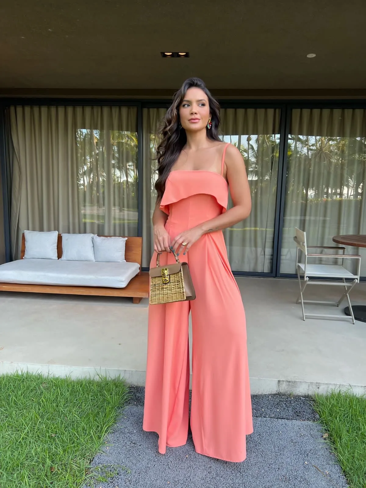 Coral Charm Jumpsuit