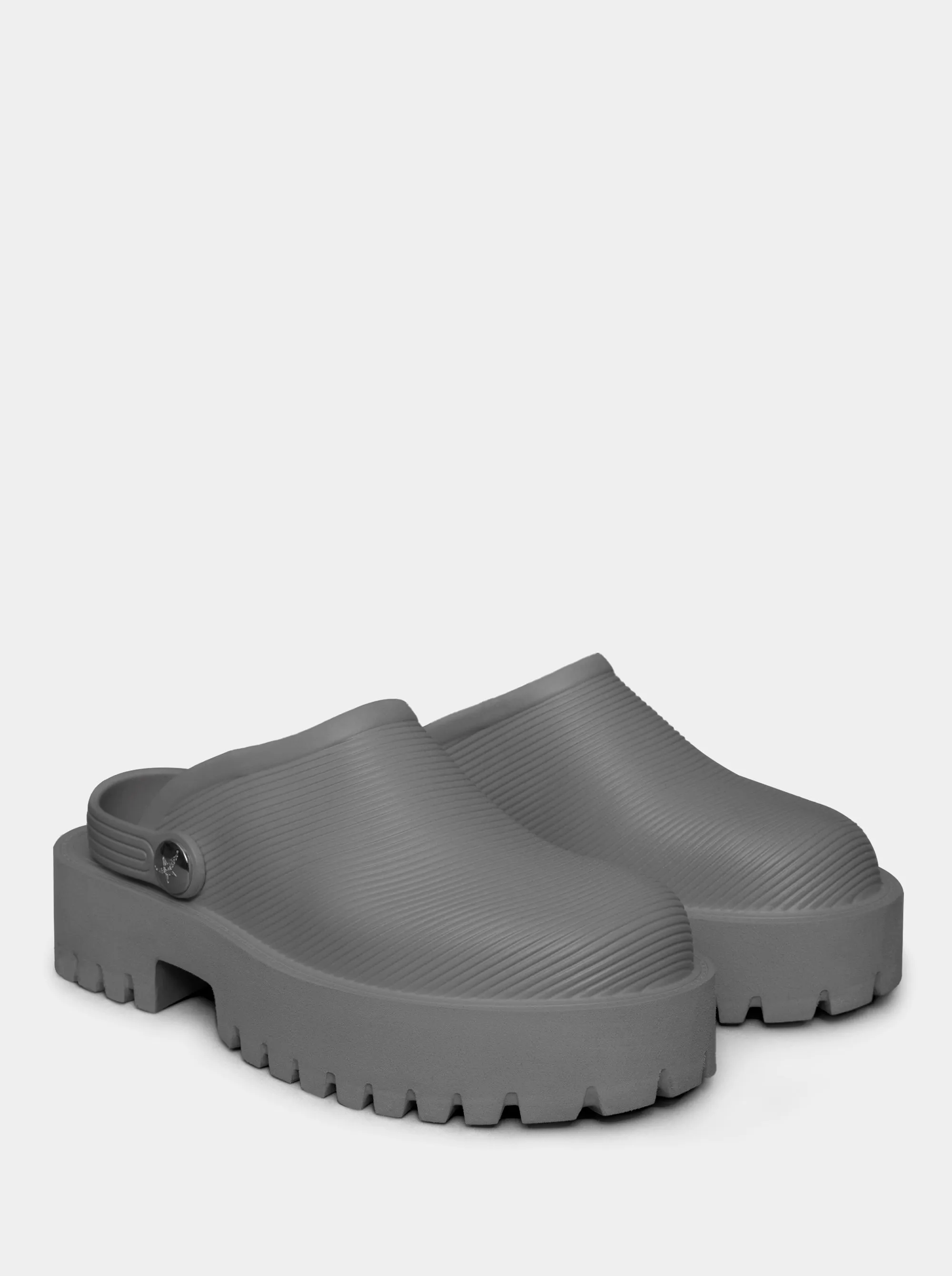 COSMOS GRAY SLIPPERS
