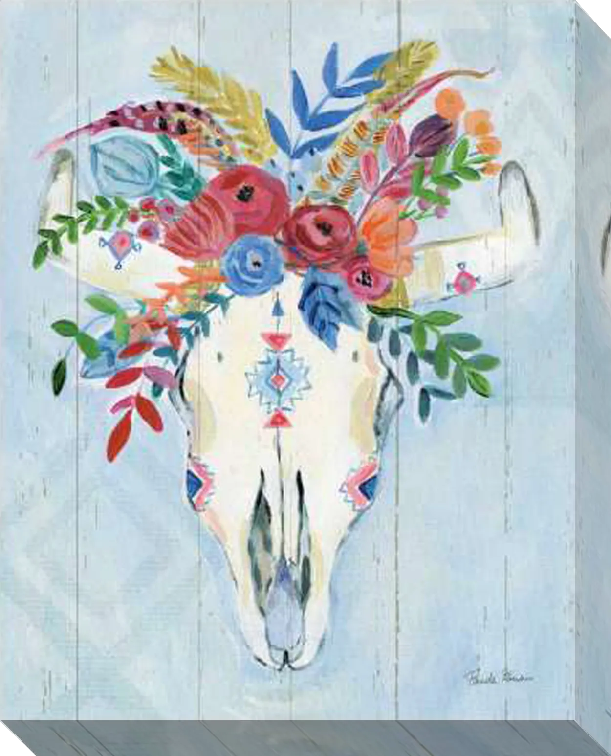 Cowgirl I: Gallery Wrapped Canvas