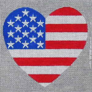 D5127 Old Glory Heart