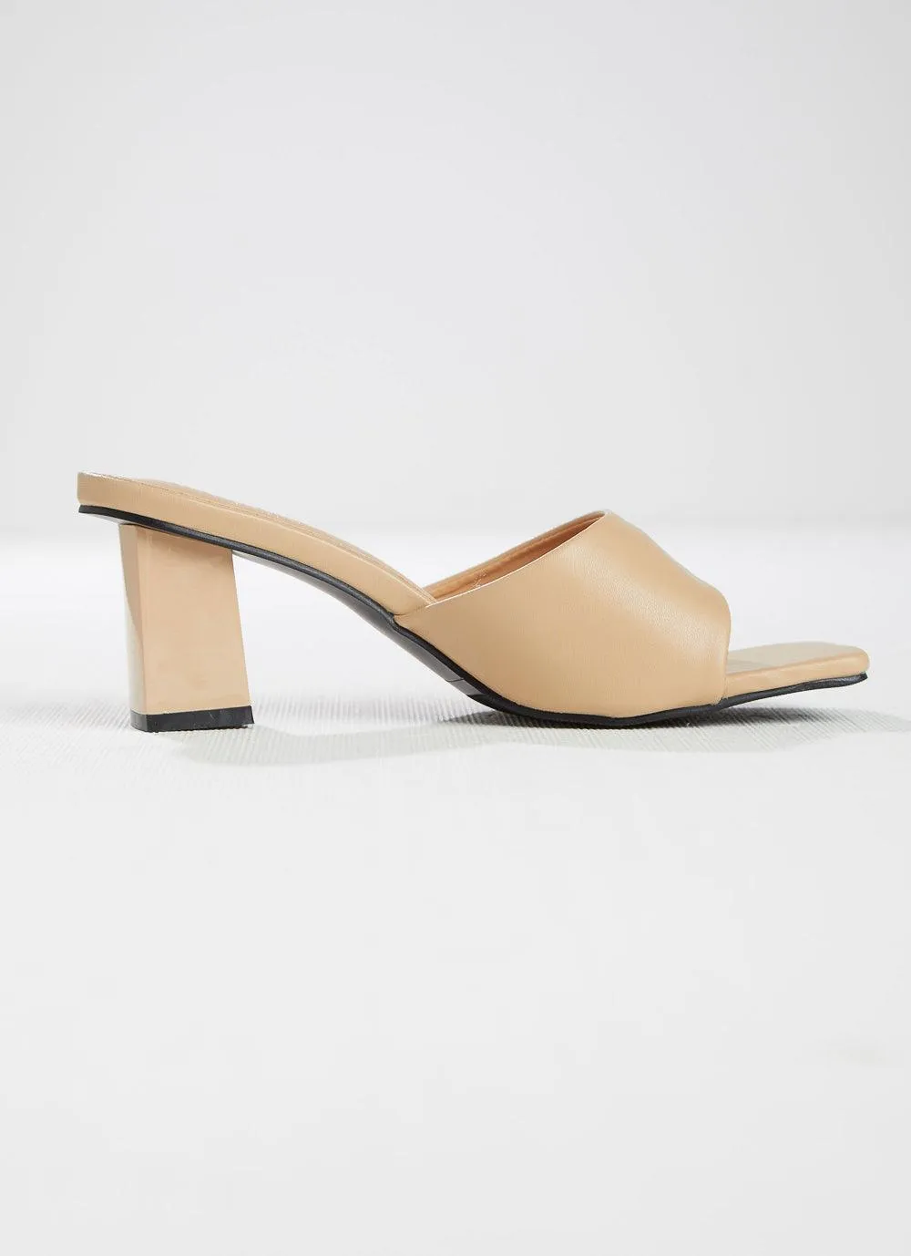 Daisy Mule Heel - Beige