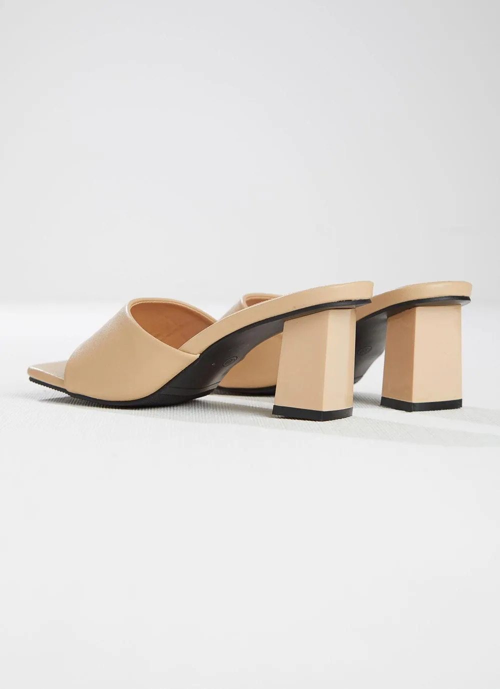 Daisy Mule Heel - Beige