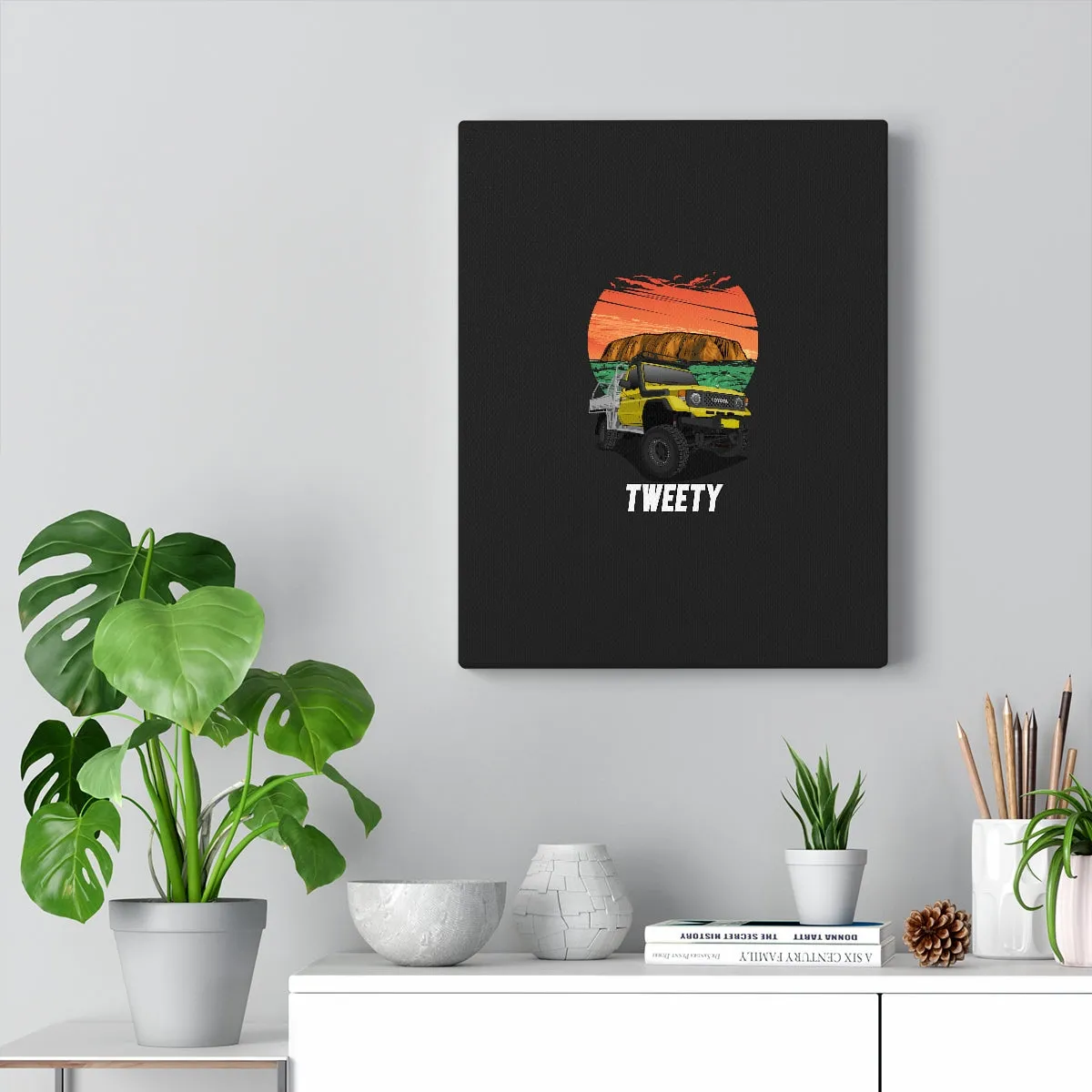David Drury | 1987 Toyota 75 series landcruiser | Canvas