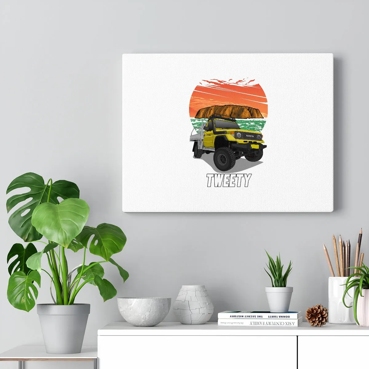David Drury | 1987 Toyota 75 series landcruiser | Canvas