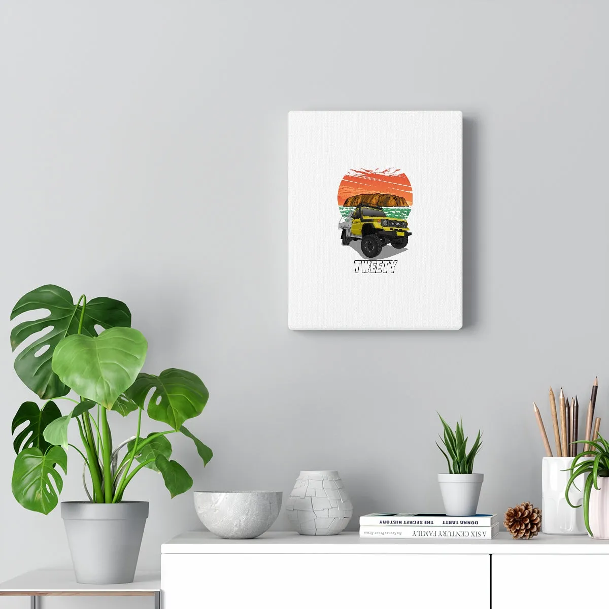 David Drury | 1987 Toyota 75 series landcruiser | Canvas