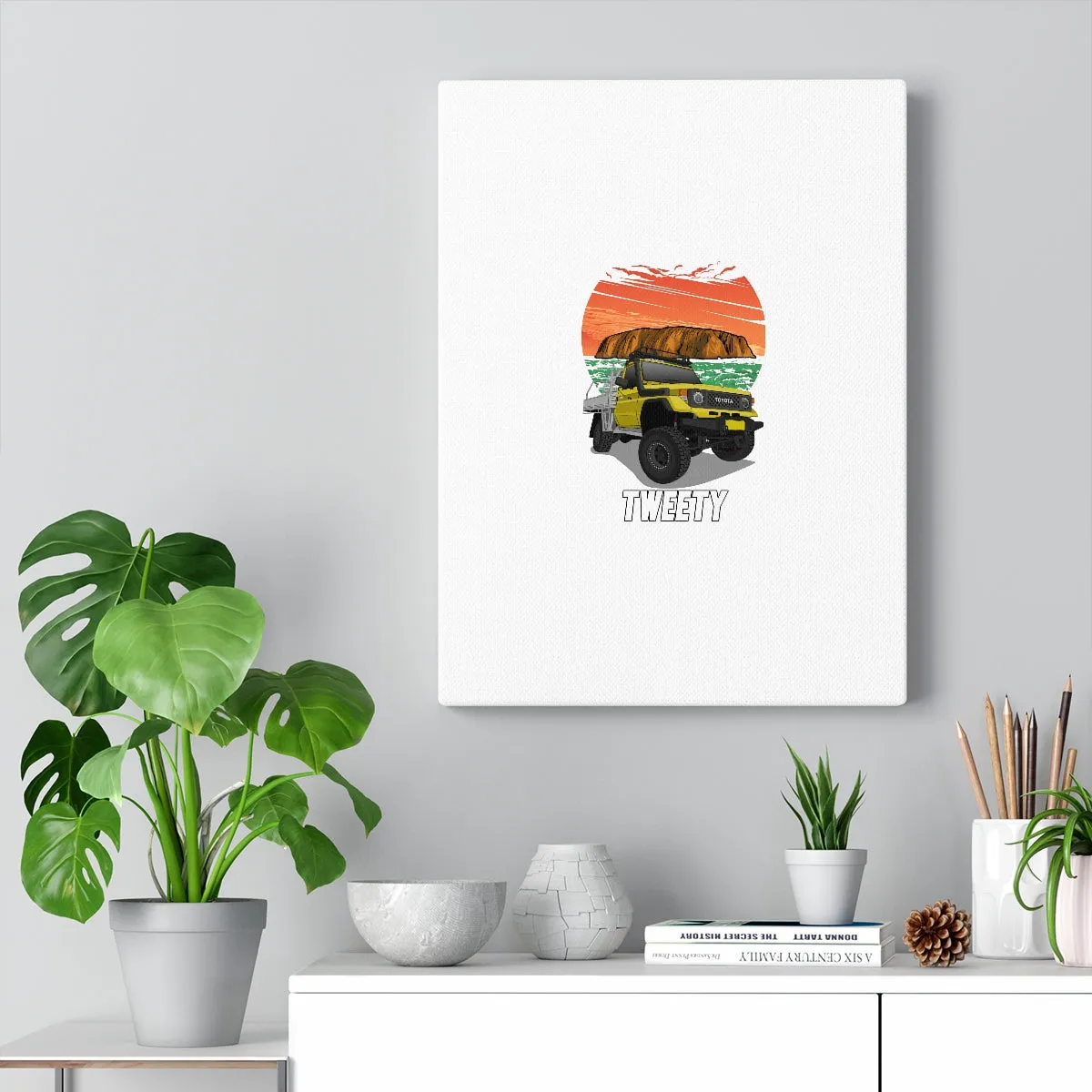 David Drury | 1987 Toyota 75 series landcruiser | Canvas