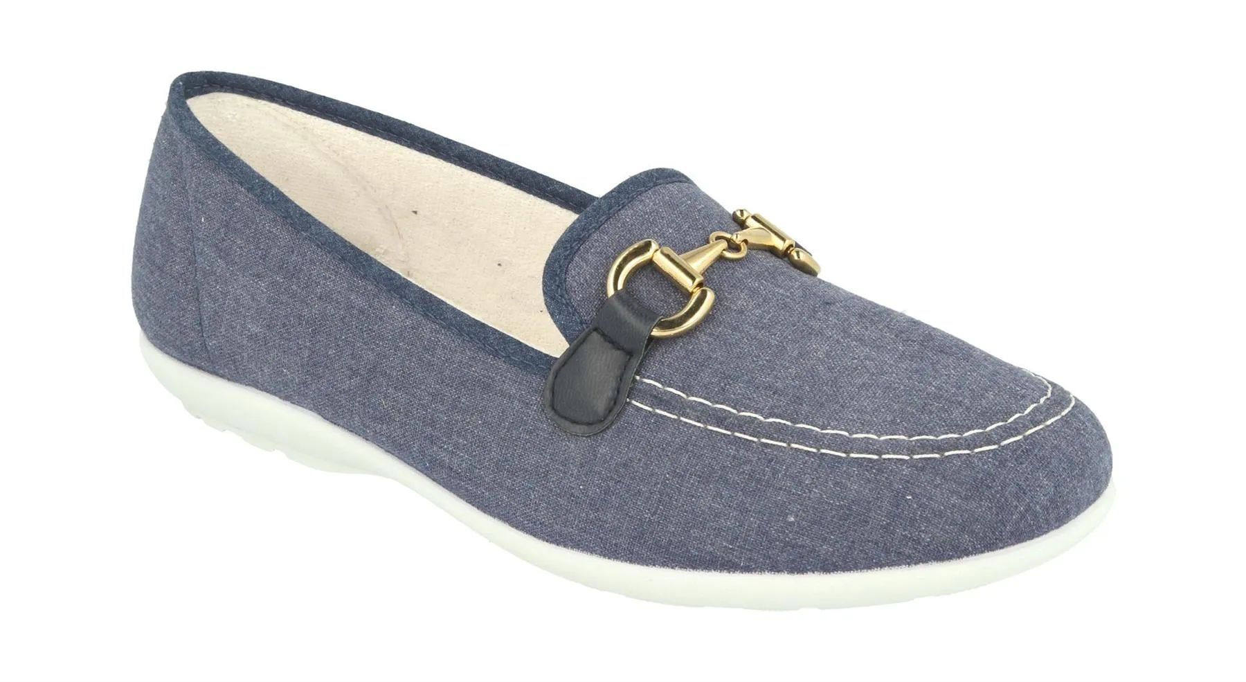DB Alpha Canvas-Schuhe für Damen in weiter Passform