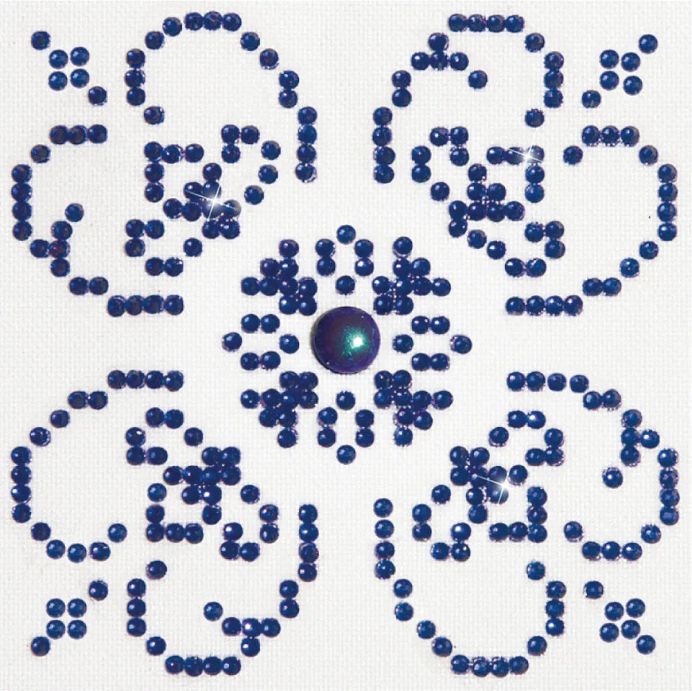 Diamond Dotz Printed Fabric Kit Needlecrafts 10.2cm x 10.2cm - Select Design