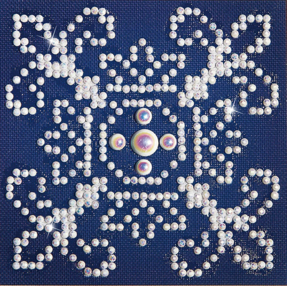 Diamond Dotz Printed Fabric Kit Needlecrafts 10.2cm x 10.2cm - Select Design