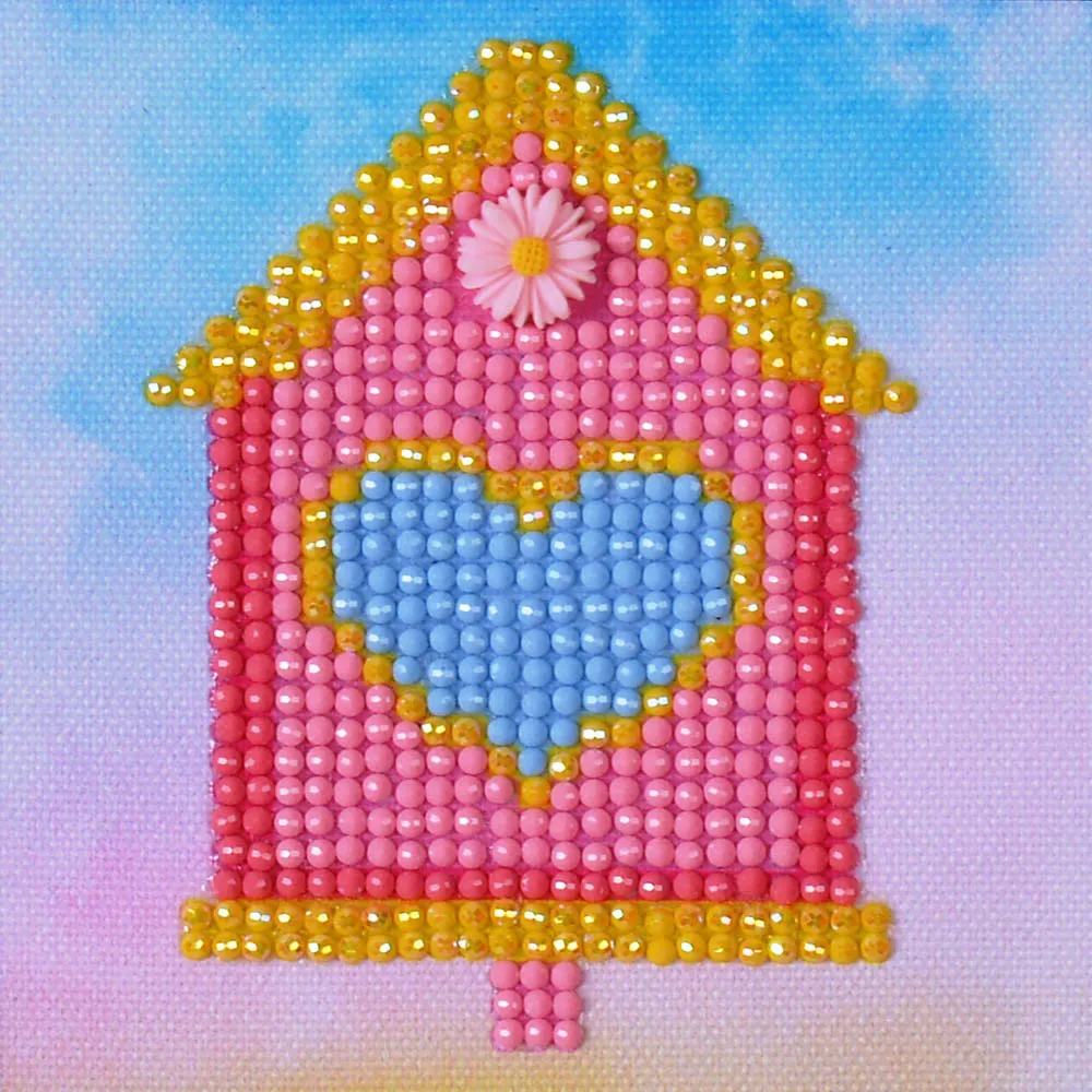 Diamond Dotz Printed Fabric Kit Needlecrafts 10.2cm x 10.2cm - Select Design