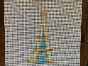 EIFFEL TOWER #4 Painted Canvas by Raymond Crawford