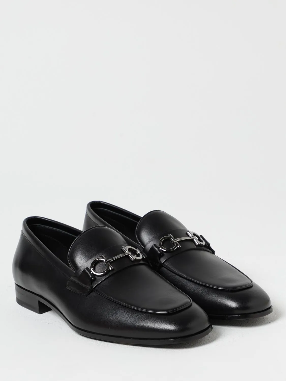 Ferragamo Loafers Men Black
