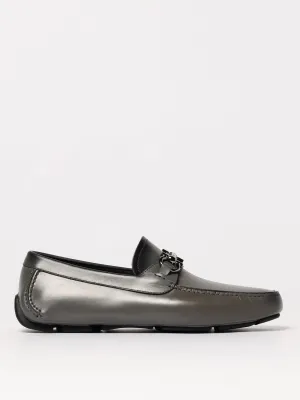 Ferragamo Loafers Men Grey