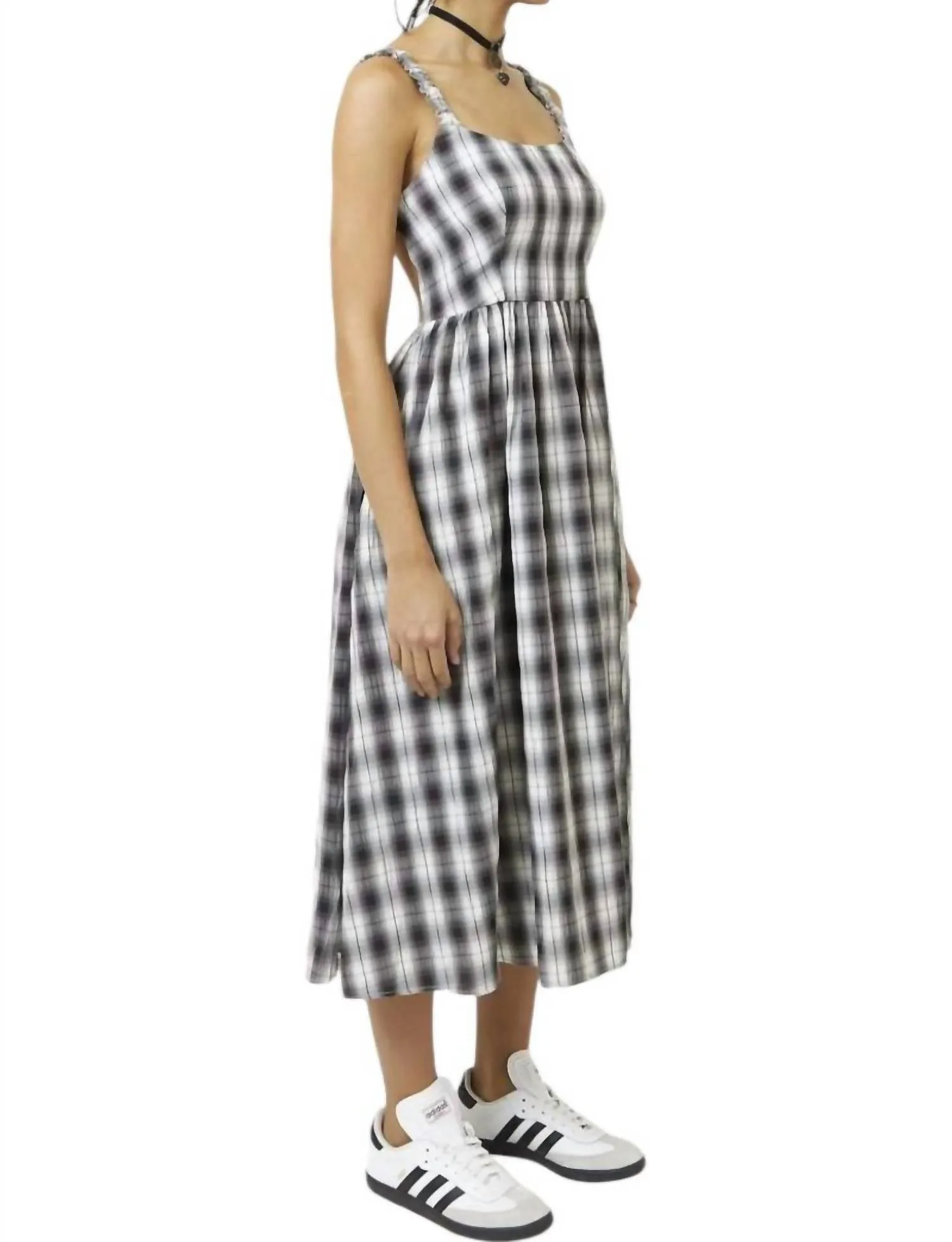 Find Me Now - Bette Open Back Midi Dress