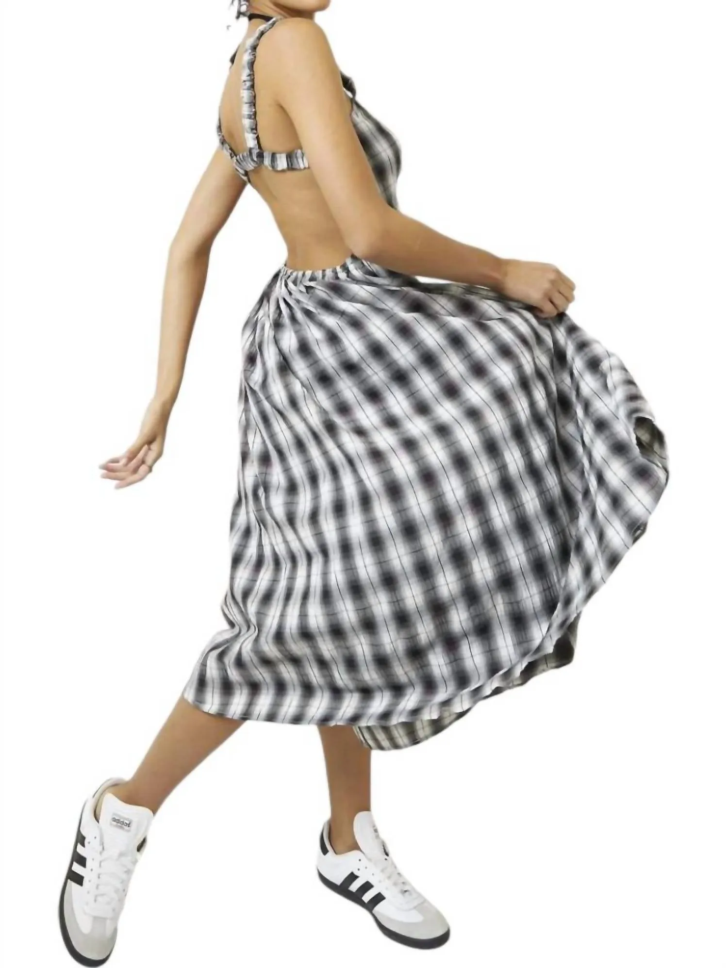 Find Me Now - Bette Open Back Midi Dress