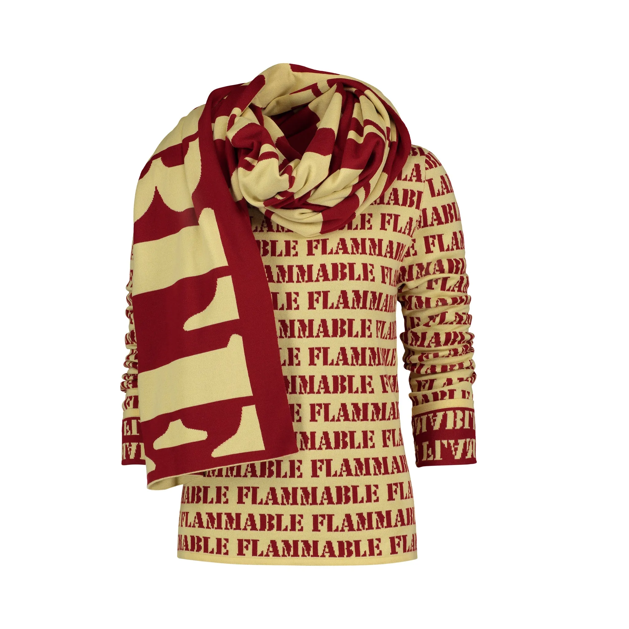 Flammable Cashmere Blanket