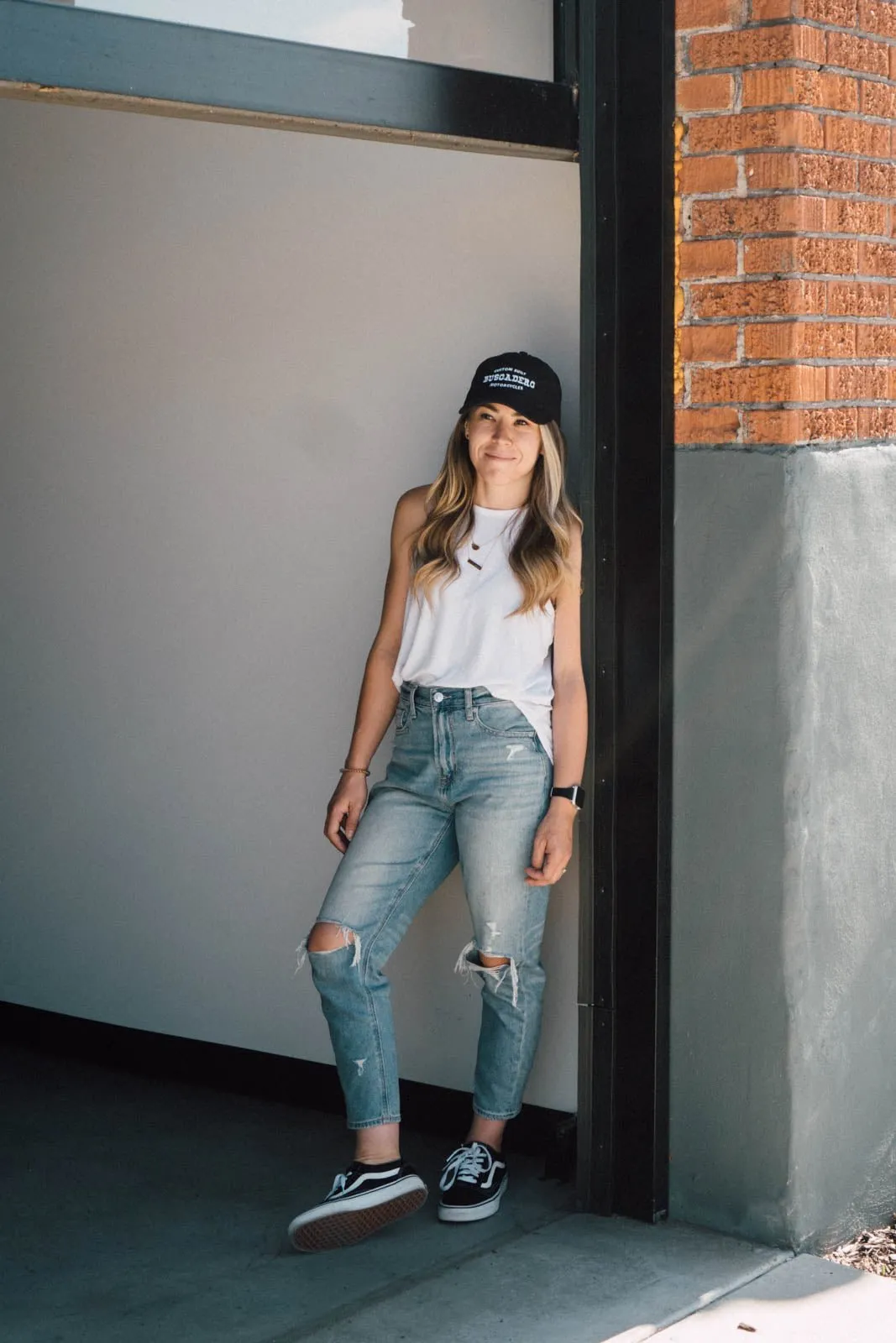 Flat Track Dad Hat - Black