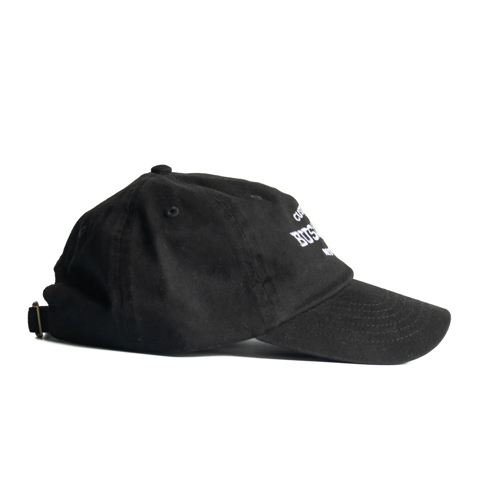 Flat Track Dad Hat - Black