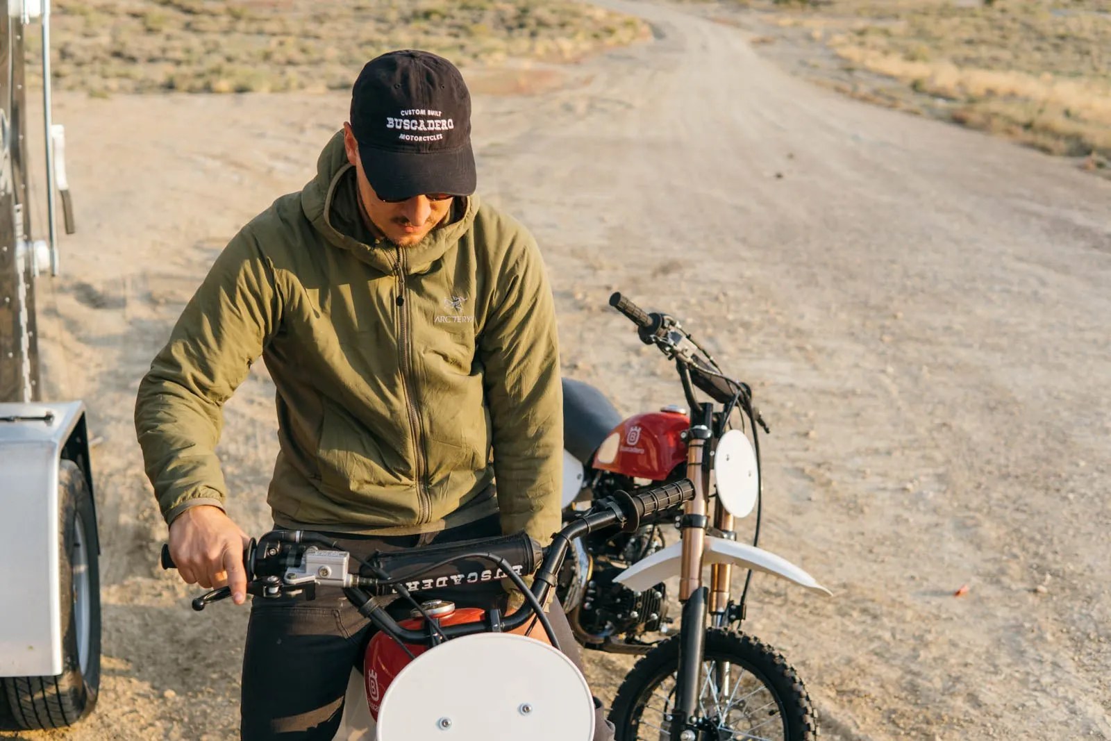 Flat Track Dad Hat - Black