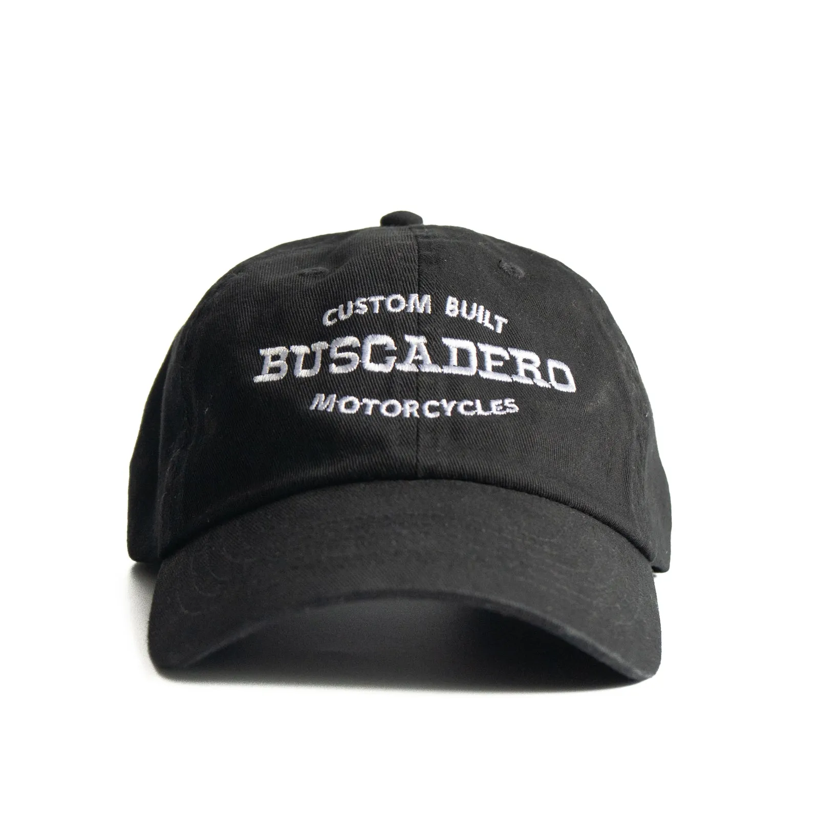 Flat Track Dad Hat - Black