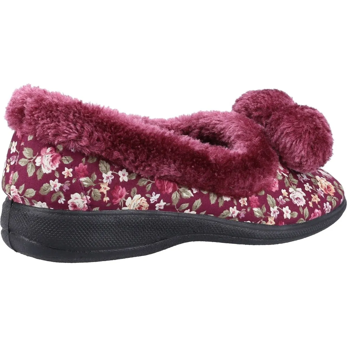Fleet & Foster Goldfinch Pom Poms Ladies Slippers