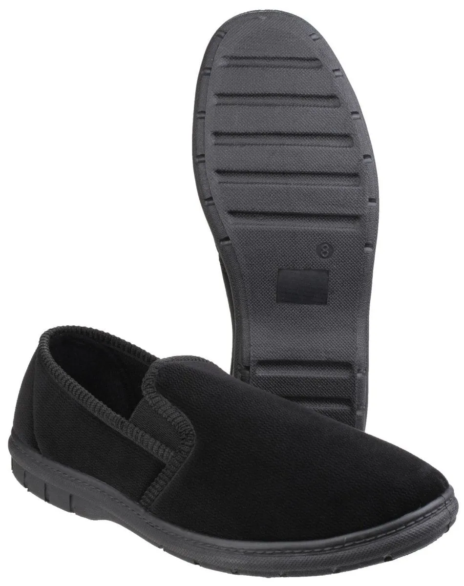 Fleet & Foster John Twin Gusset Slippers