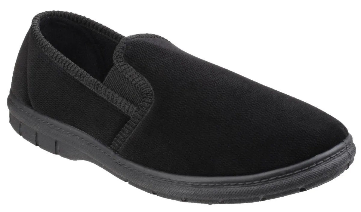 Fleet & Foster John Twin Gusset Slippers