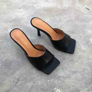 FreyaEstep Leather Slim Mules