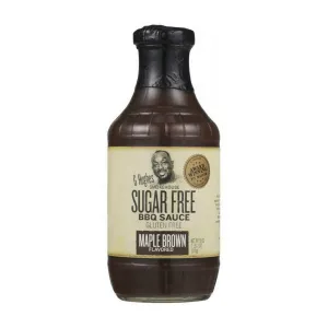 GH Hughes Low Carb BBQ Sauce 480g - Maple