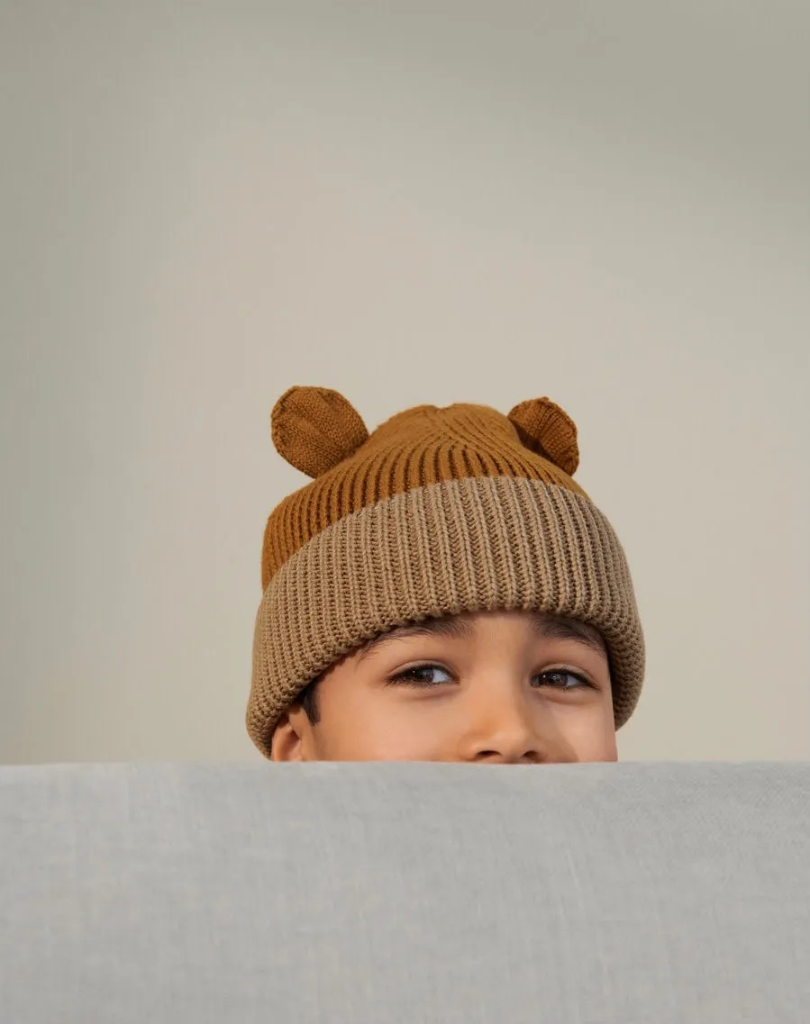 Gina Beanie Hat -Golden Caramel / Oat Mix