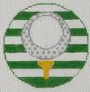 Golf Ball Monogram Round