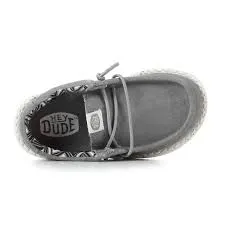 Hey Dude Boy's Wally Canvas Kids Loafer