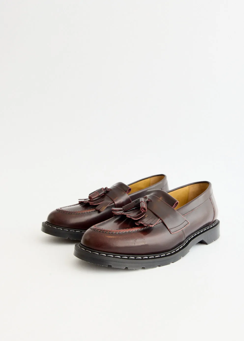 Hi-Shine Tassel Loafers