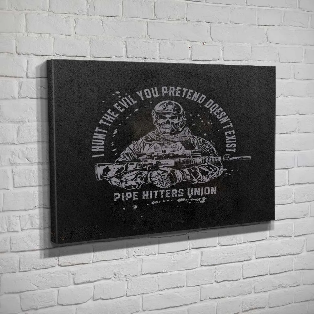Hunt Evil - Canvas