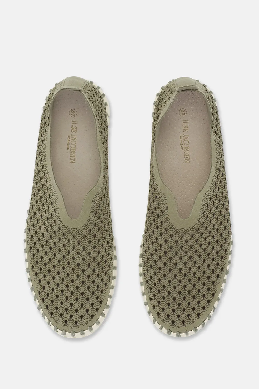 Ilse Jacobsen Platform Microfibre Tulip Shoe Tulip3373