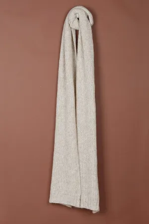 Indi & Cold Colored Scarf (Ecru) - FINAL SALE
