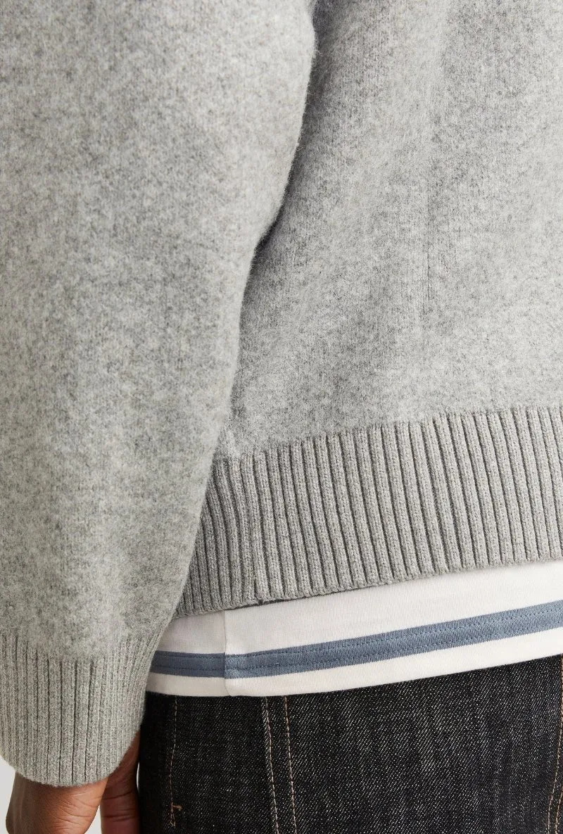 JACK AND JONES WINTER CROPPED KNIT CARDIGAN