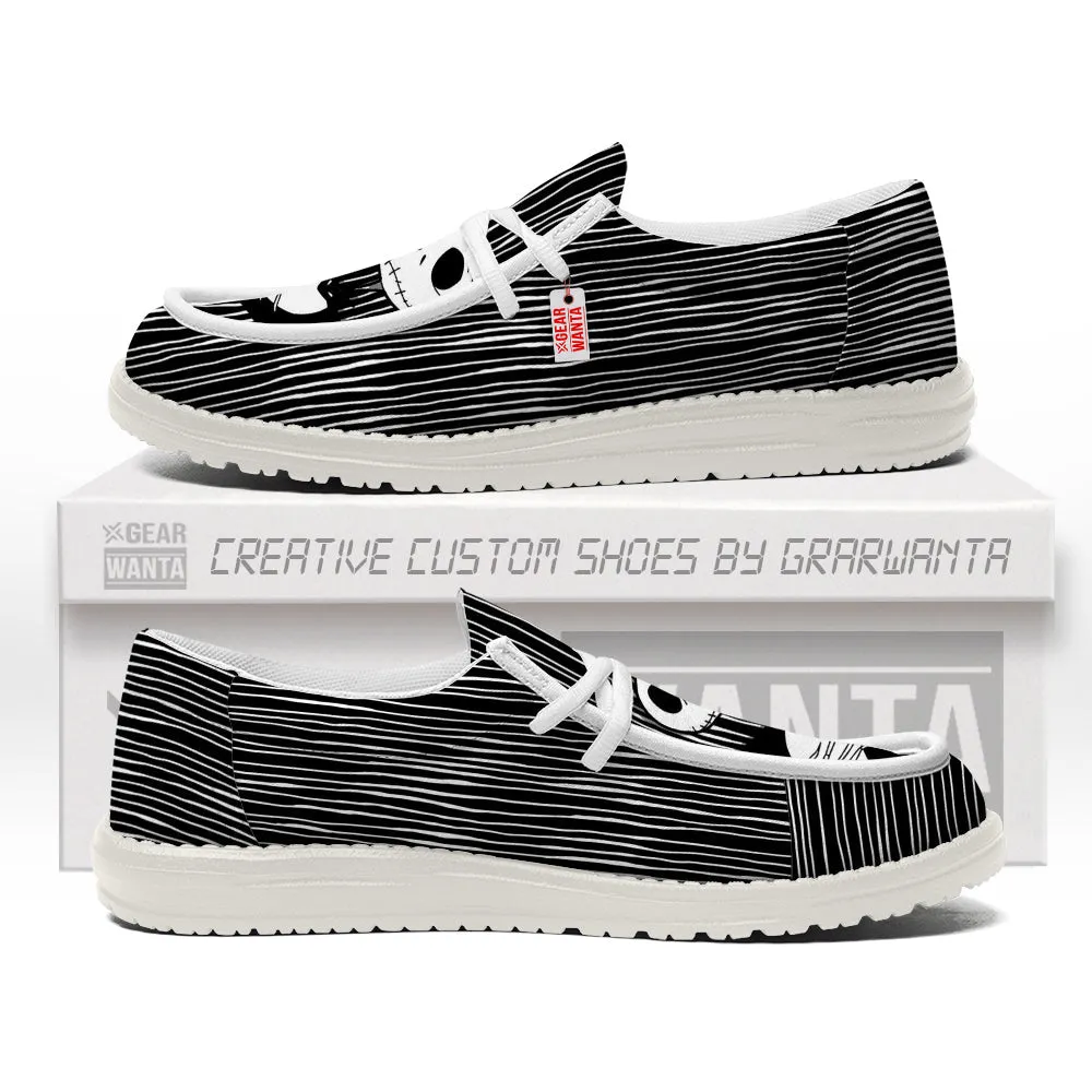 Jack Skellington Canvas Loafer Shoes