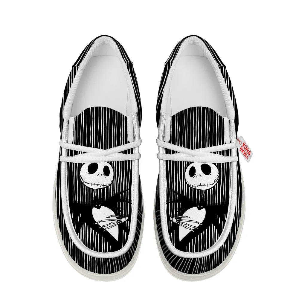 Jack Skellington Canvas Loafer Shoes