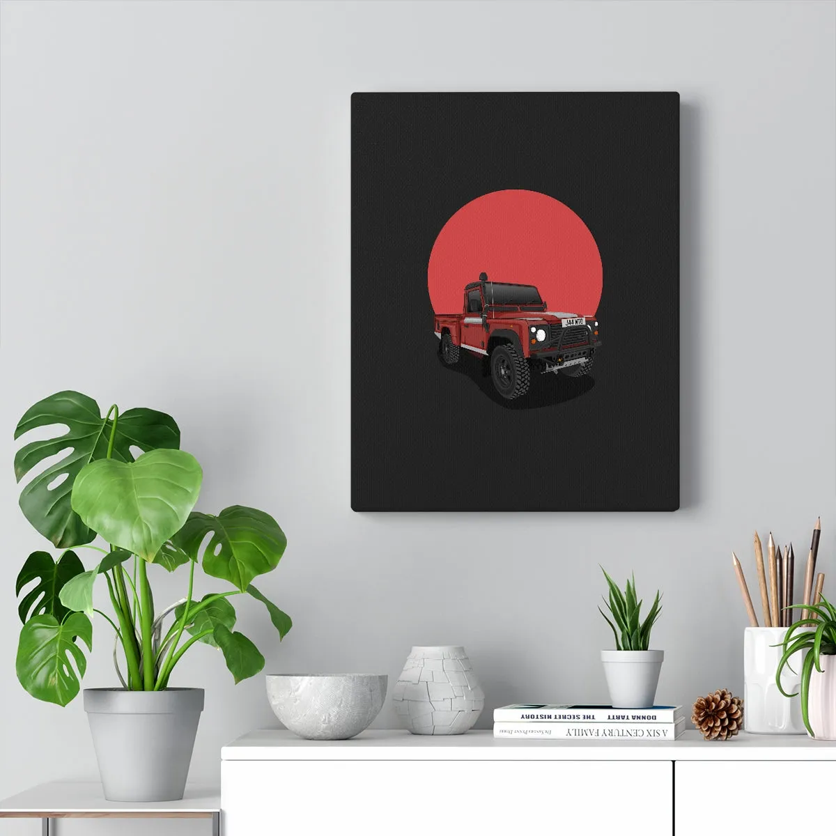 Jack Watson |  1998 Land rover defender | Canvas