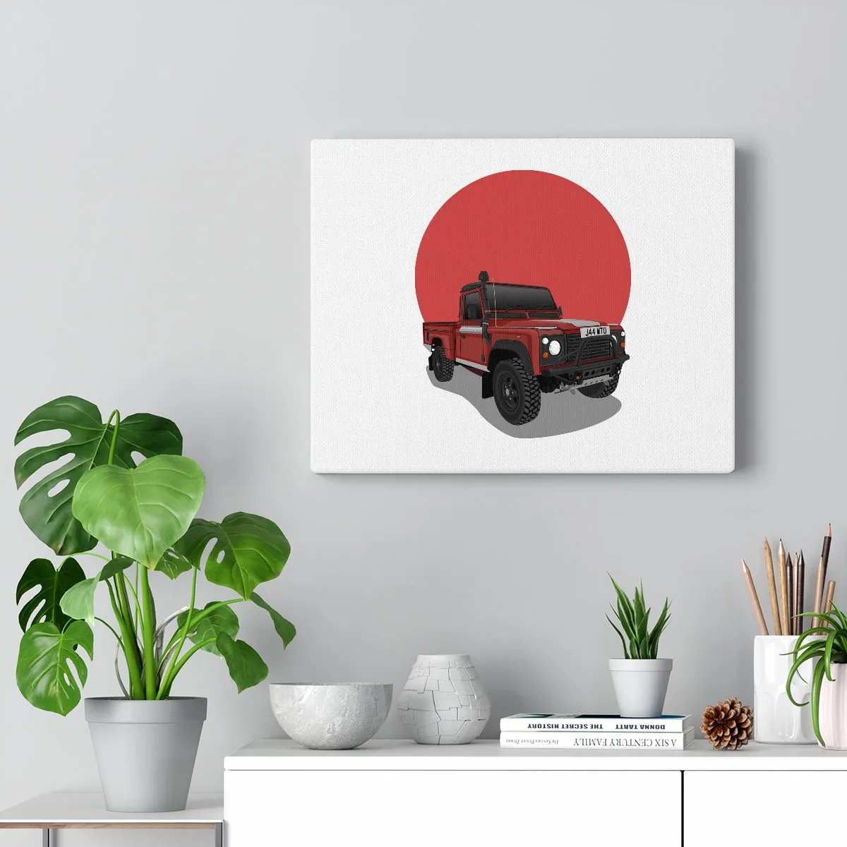 Jack Watson |  1998 Land rover defender | Canvas