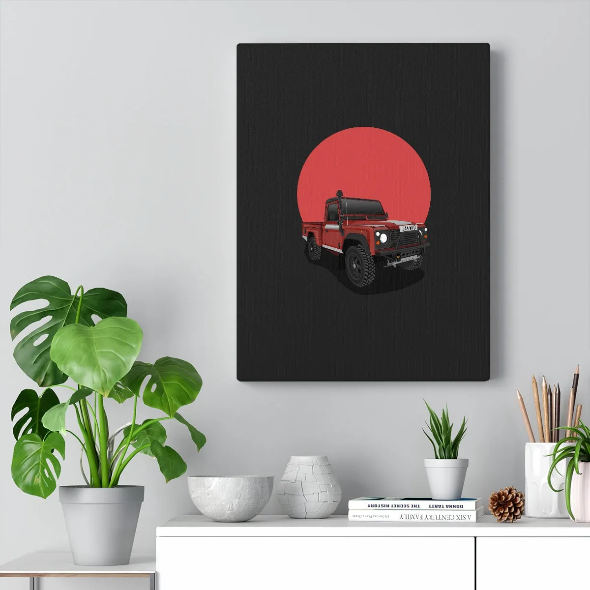 Jack Watson |  1998 Land rover defender | Canvas