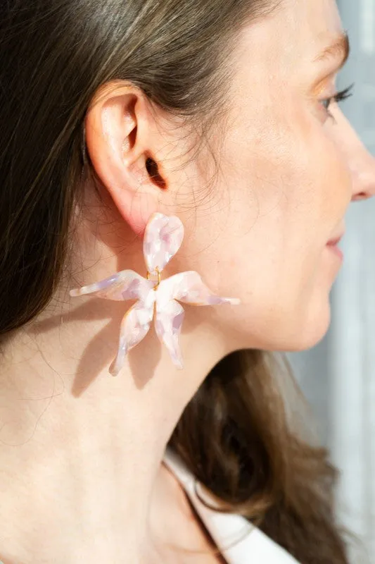 Jasmine Earrings - Ballet Slipper